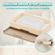 thumbnail image 3 of Soporte de Jabón Uxcell para Pared de Ducha, Plato de Jabón Adhesivo Montado en la Pared Sin Perforación para Esponja en Ducha, Cocina, Baño, Bañera (Gris Oscuro), 3 of 7
