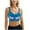 Blue, variant on Women Plus Size Bra,Large Size No Underwire Bras,Wireless Bra For Women,Everyday Bras,Bright Satin Bras,Breathable,Shaping,Comfortable For Women's