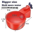 thumbnail image 4 of 16 Pack Automatic Chicken Waterer Cups Poultry Waterers Poultry Water Feeder Chicken Water Cups Wit, 4 of 5