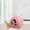 pink, variant on Cute Cat Bed Kennel Dog House Warm Sleeping Cushion Winter Velvet Sofa Semi Closed Nest Comfortable Kitten Cave Tent for Indoor Outdoor , green