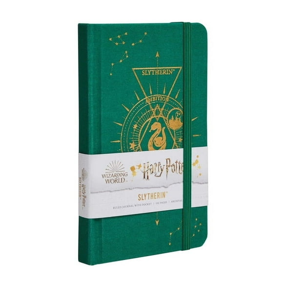 Harry Potter: Constellation Harry Potter: Slytherin Constellation Ruled Pocket Journal, (Hardcover)