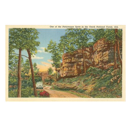 Ozark National Forest, Arkansas Print Wall Art - Walmart.com