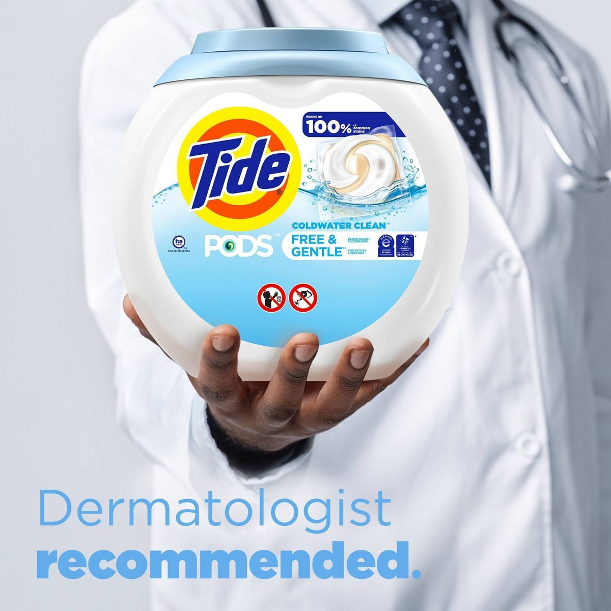Tide Pods HE Compatible Laundry Detergent Pacs - Free Gentle - 33oz/42ct