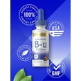 thumbnail image 5 of Suplemento de vitamina B12 Carlyle, 10 000 mcg, 60 ml, sublingual, 5 of 5