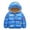 Sapphire Blue, variant on KYAIGUO 1-7 Years Old Fall & Winter Puffer down Jacket Outerwear Toddler Kids Warm Cozy Fleece down Coat