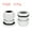Blanc, variante sur Unique Bargains PG48 Presse-Agrafes Étanche Joint en Plastique Écrou de Verrouillage Ajustable Lot de 5