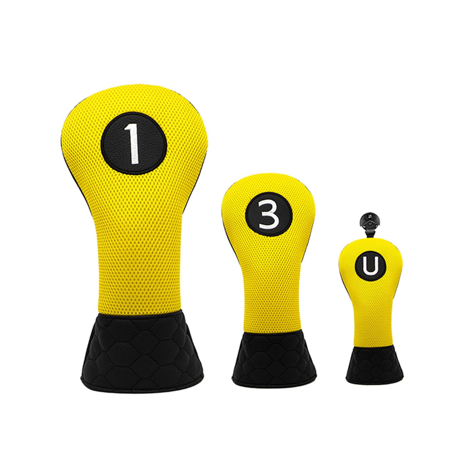 DimyFew Golf Wood Headcovers Golf Wood Head Covers Golf Driver Headcover Golf Club Head 1 3 U