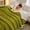 Green, variant on EUDIDV Soft Snuggle Blanket Extra Thick Flannel Fleece Blanket With Double Layer - Ideal Office Nap Cover Warm Cozy Blanket For Bed Or Couch Warmth Wrapped