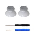 thumbnail image 1 of 2 PCS for Xbox Series X/S Controller 3D Analog Thumb Sticks Grip Joystick Cap ThumbSticks Cover with Disassembly Screwdriver, 1 of 4