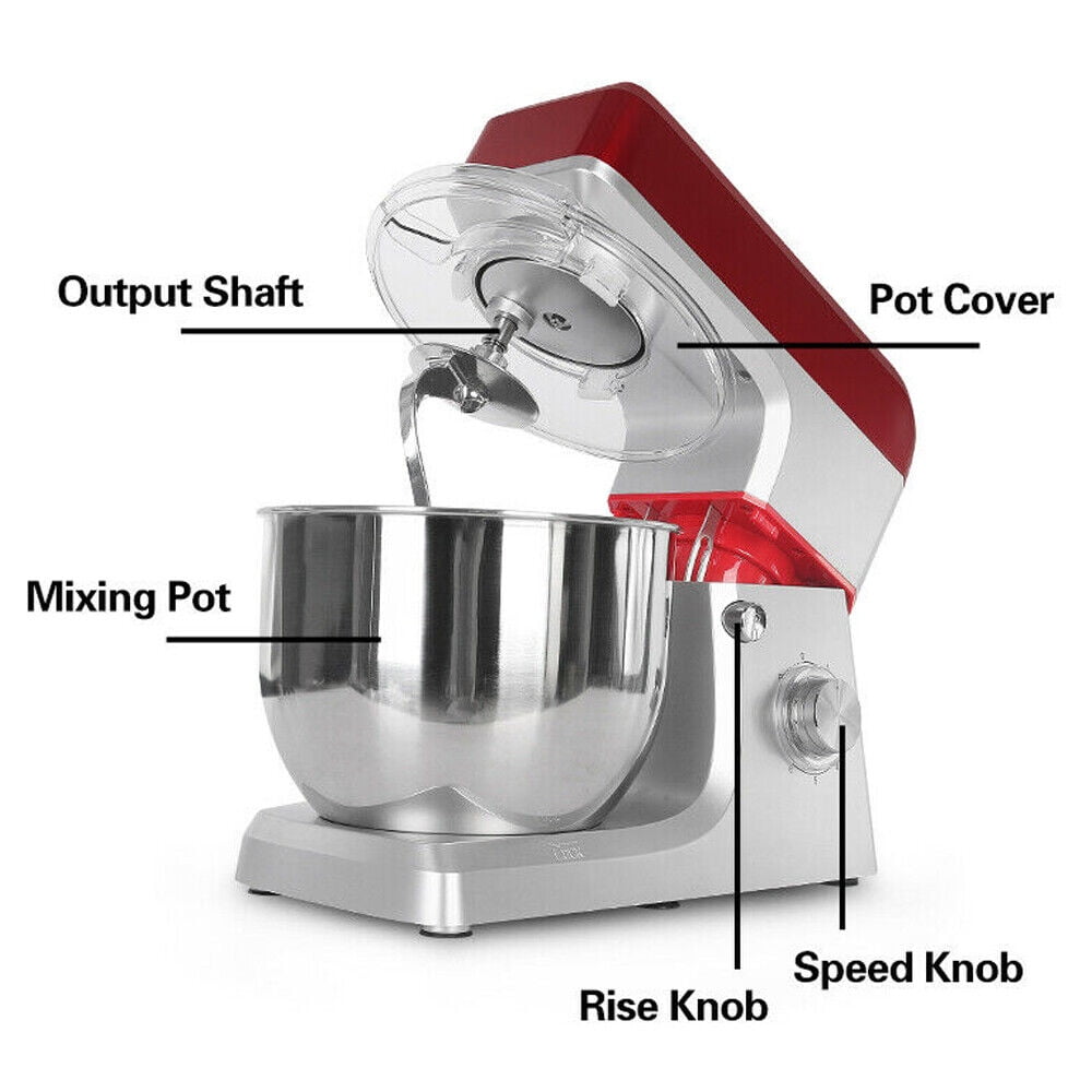 1pc Multi-specification 6l Stand Mixer And Dough Mixer, Electric
