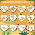 thumbnail image 3 of Building Blocks WODMAZ Dinosaur, 24 paquetes para niños y niñas, 3 of 7