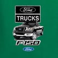 thumbnail image 2 of Wild Bobby, Ford Trucks F150 Pickup, Cars and Trucks, Front and Back Unisex Crewneck Graphic Sweatshirt, Kelly, 4X-Large, 2 of 4