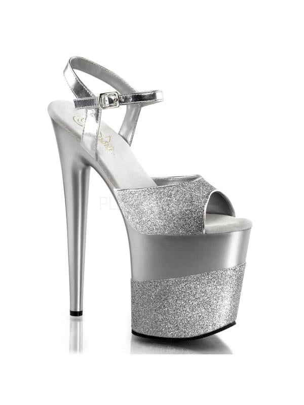 FLAM809-2G/S/S-G Pleaser Platforms Exotic Dancing 8" Heel Shoes SSize:6 FLAM809-2G/S/S-G Pleaser Platforms Exotic Dancing 8" Heel Shoes SSize:6