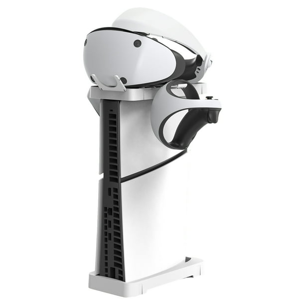 Kit de soportes para juegos Accesorios para PS5 Slim Disc & Digital Edition, soportes de pie para el mando PS VR2