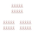 thumbnail image 1 of Paquete de 10 llaveros multifuncionales Wosthever Oro rosa Type1 NO1, 1 of 6