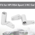 thumbnail image 3 of RC Car Accessory, Steering Servo Saver Exquisite  for HPI RS4 Sport 3 RC Car Silver, 3 of 8