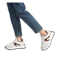 thumbnail image 5 of LUCKY STEP Womens Platform Shoes Chunky Fashion Lace-up Sneakers Casual Shoes,Grey&Leopard, 5 of 5