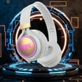 thumbnail image 7 of CXALSSY X3 Active Noise Cancelling Headphones, Over-Ear Headphones with Mic for Kids/Adults/Teen/School/TV, White, 7 of 7