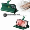 thumbnail image 2 of For Iphone 15 Pro Pola Love Multi-Card Slots Zipper Wallet Leather Phone, iPhone 14, 2 of 7
