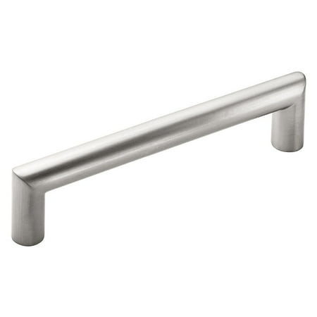 - Essential'Z 5-1/16 in (128 mm) Center-to-Center Stainless Steel Cabinet Pull