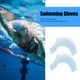 thumbnail image 4 of Guantes Silicona Aletas Mano Aletas Deporte Acuático Natación Guantes Entrenamiento (S), 4 of 7