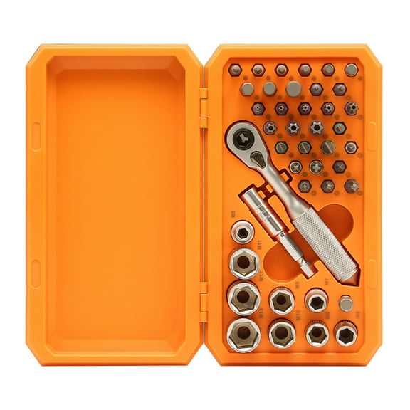 42 In 1 Ratchet Socket Set Wrench Car Maintenance Combination Multifunctional Small Tool Home Repair Accessories