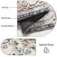 thumbnail image 4 of Beige Boho Living Room Rug 4x6 Washable Area Rug for Bedroom, Non-Slip Dining Room Rugs Ethnic Tribe Chic Elegant Pink Indoor Carpet for Kitchen Entryway Office Nursery Laundry, 4 of 9