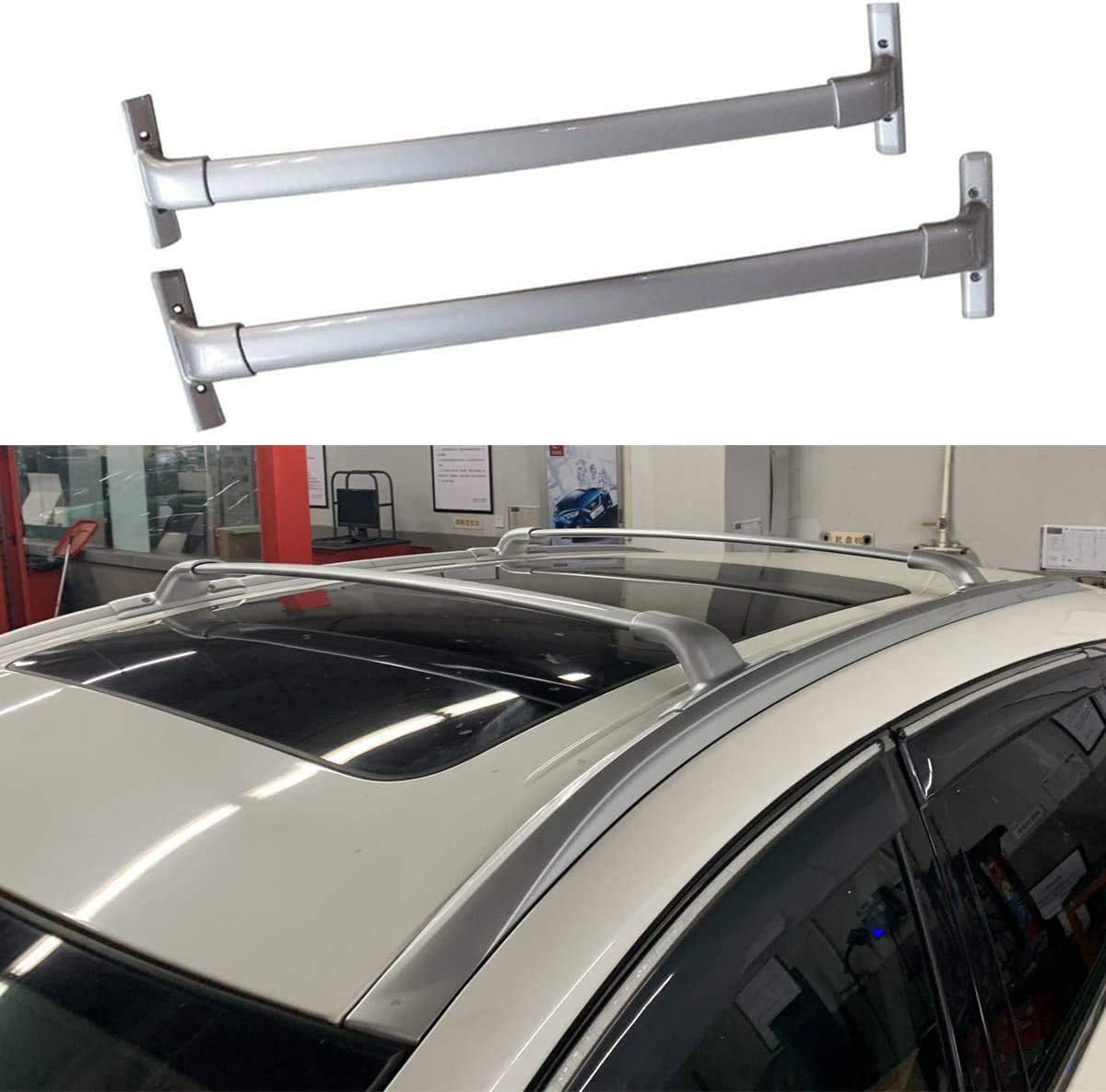 ROSY PIXEL Roof Rack Cross Bars for Nissan Murano 20152023 Aluminum