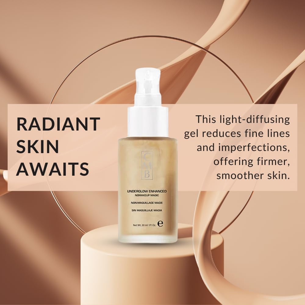 Color Me Beautiful Underglow Gel-Based Face Primer for Dewy - Smoothing & Glowing Skin Gel for Women