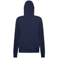 thumbnail image 3 of Women's Levelwear Navy Seattle Mariners Adorn Retro 3D Pullover Hoodie, 3 of 3