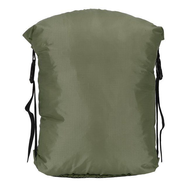 Unique Bargains Sac de Compression, Sac de Couchage Imperméable Taille P pour Randonnée, Vert Armée