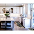 thumbnail image 6 of Gloria Kitchen Rug Runner Set 2 Piece Non-Slip Kitchen Mat Runner Doormat Non-Skid Rubber Back Carpet, 20"X30" & 20"X59", 6 of 7