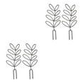 thumbnail image 2 of serony 2pcs/set Garden With Stackable Plant Climbing Trellis Durable And Lightweight black Regular style,2 sets 2Set, 2 of 6