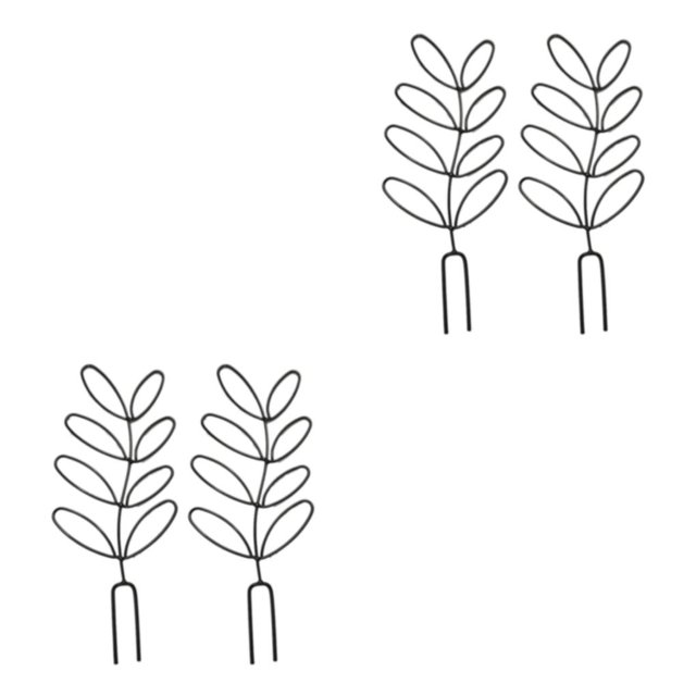 Youkk Lot de 2/lot Jardin avec Treillis Empilable pour Grimper les Plantes Durable et Léger Noir Style Régulier,2 Ensembles 2Ensemble