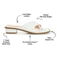 thumbnail image 3 of Journee Womens Mina Flip Flop Flat Sandals, 3 of 7