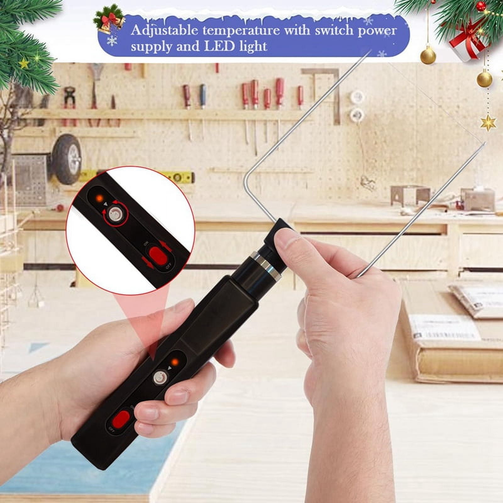 Multifunctional Foam Cutting Cutter Hot Knife Foam Soldering Iron Welding Ring Carving Tools EVA, EPS,US Plug