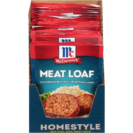 UPC 052100599878 product image for McCormick Meatloaf Seasoning Mix  1.5 oz (12 Pack) | upcitemdb.com