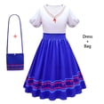 thumbnail image 3 of Isabela Charm Disfraces Niñas Mirabel Madrigal Disfraz Niños Dolores Vestido Cosplay Luisa Pepa Fiesta De Halloween, 3 of 4