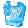 thumbnail image 1 of Contenedor de agua de 10 l, bolsa de agua portátil para camping, senderismo, barbacoa (azul 10 l), 1 of 8