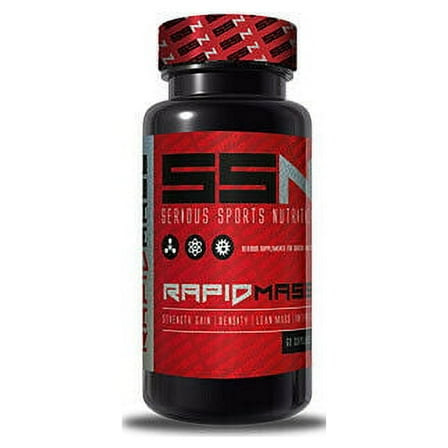 Serious Sports Nutrition - Rapid Mass - Natural Testosterone Booster Muscle Growth Keto