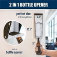 thumbnail image 5 of McKay 16 oz. Metal Can Crusher, Heavy-Duty Wall Mounted Smasher for Aluminum Seltzer, Soda, Beer Cans and Bottles for Recycling with Built-in Bottle Opener, Home Gadgets - White, 5 of 6