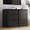 Black-2PCS, variant on Nightstand with 3 Drawers, Black Bedside Table Night Stand for Bedroom with Charging Station & Cut-Out Handle, Sofa Side Table Dresser for Bedroom(Black)