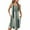 Green, variant on ZKCCNUK Nightgowns for Women Women Print with Pockets Sleep Shirts Sleeveless Sleepwear Pleated Front Nightshirt Round Neck Nightdress S-2XL