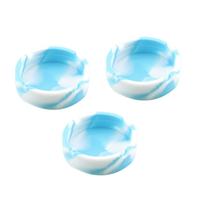 Cendrier Rond en Caoutchouc Silicone Haute Température