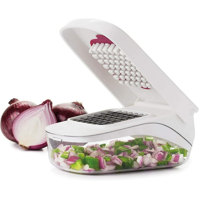 Vegetable Chopper with Easy-Pour Opening