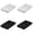 A 2PCS & B 2PCS, variant on YWIYIUD 1PCS Kitchen Silverware Tray Kitchen Tool,Silverware Drawer Organizer,Storage Box for Flatware Silverware Stationery Kitchen Drawer Bathroom 12 x10 inch