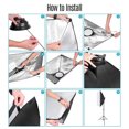thumbnail image 2 of Graflsoa Dual-Color Temperature Photography Softbox Kit with 2x 80W LED Lights, 2x 20x27" Softboxes, and 2x Adjustable Light Stands, 3200K-5500K, 100-240V, 2 of 7