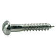 thumbnail image 1 of #10 x 1-1/4" Zinc Plated Steel Slotted Round Head Wood Screws (36 pcs.), 1 of 1
