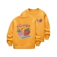 thumbnail image 2 of Cowsor Girl's Boy's Letter Print Graphic Sweatshirt Long Sleeve Thermal Pullover Tops, 2 of 5