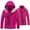 Hot Pink, variant on Diamond Candy Womens 3-in-1 Winter Jacket Waterproof Rain Coat with Hood Warm Fleece Ski Jackets